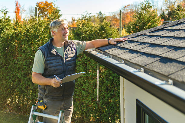Professional Roofing technician working in Highmount, NY